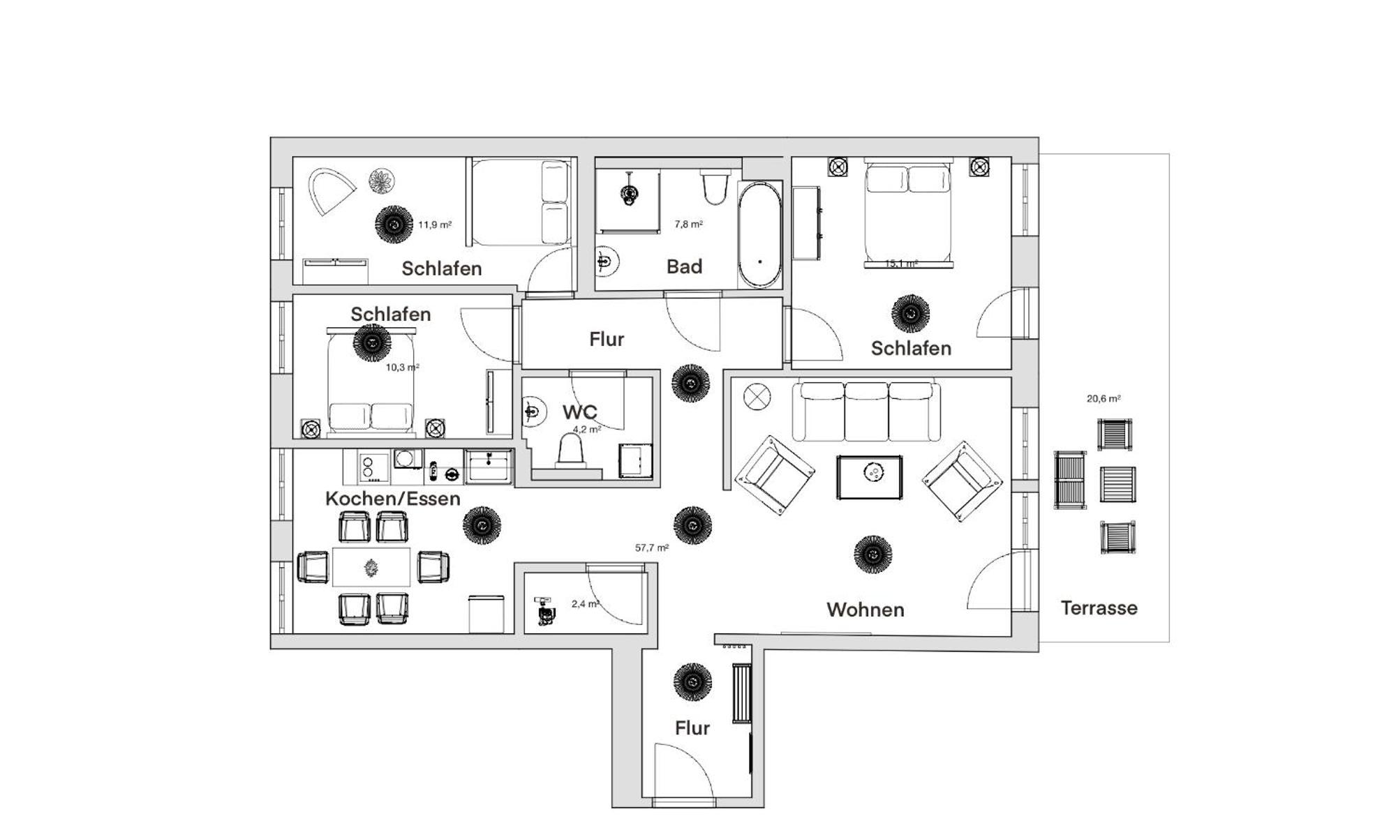 Pineapple Apartments Dresden Altstadt I - 117 Qm - 1X Free Parking Extérieur photo